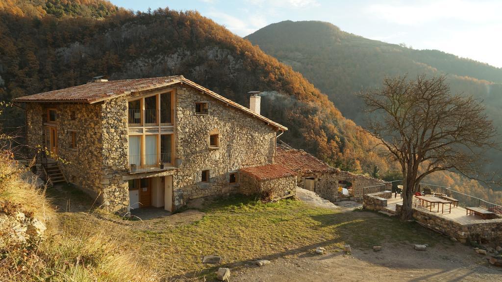 Ostello Mas Rural El Negre Ogassa Esterno foto